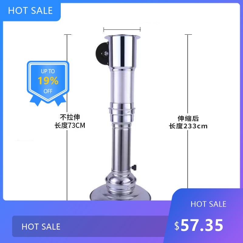 Commercial Exhaust Hood - Practical85W silent fan Restaurant Barbecue Hot