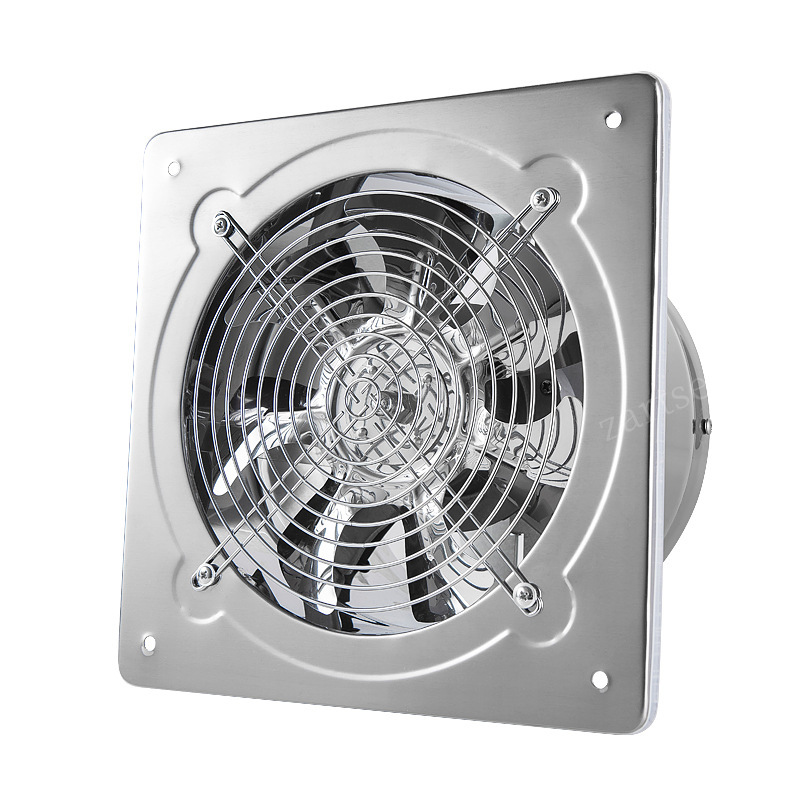 Commercial Kitchen Exhaust Fan - 6''7''8'' Stainless Steel Kitchen Ventilator Exhaust