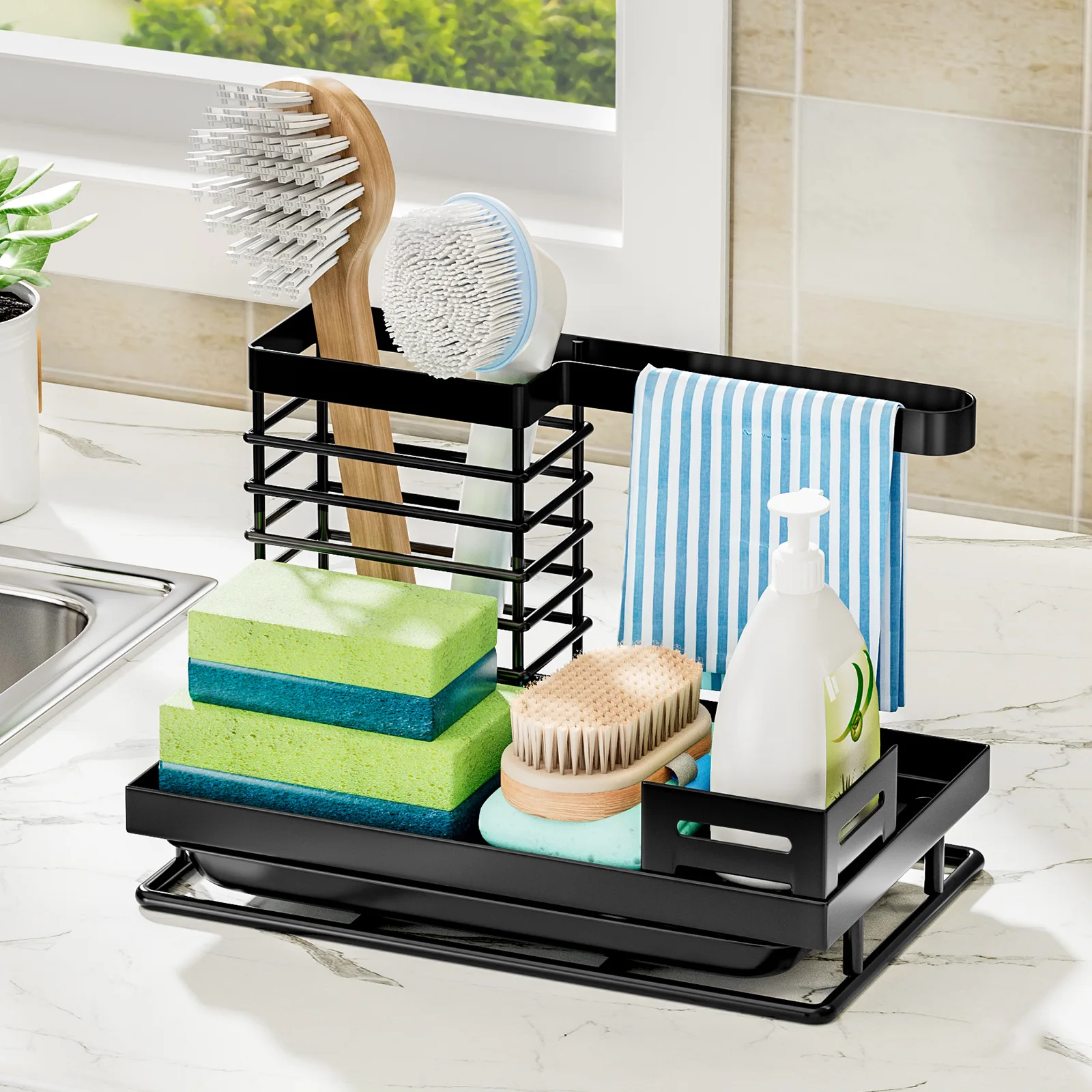 Commercial Kitchen Towels - DurableShelf Kitchen Rag Sink Countertop Multifunctional