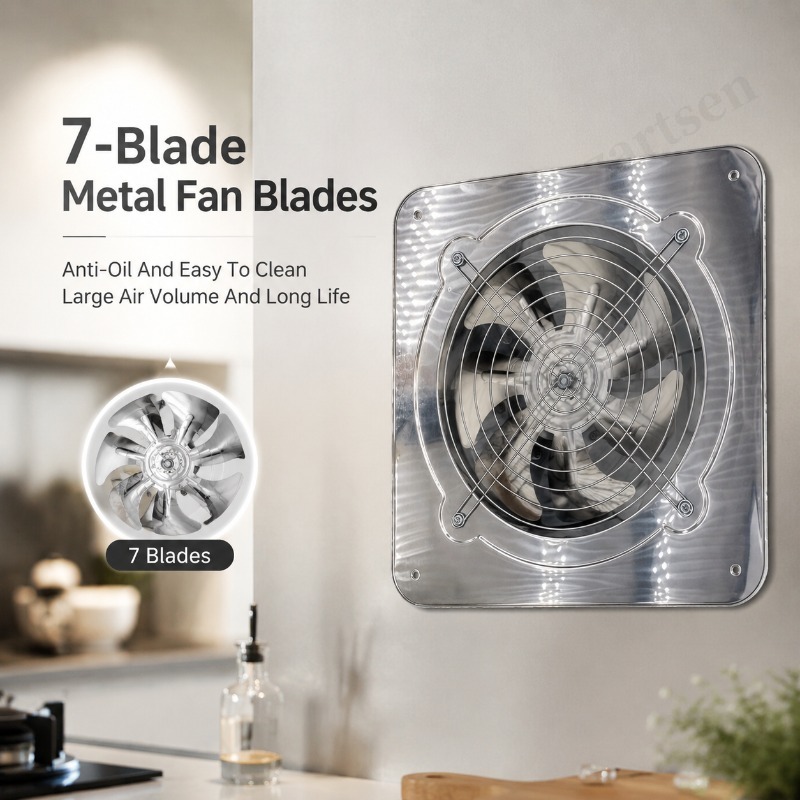 Wall Window Installable 6/7/8  - Commercial Kitchen Exhaust Fan review and price