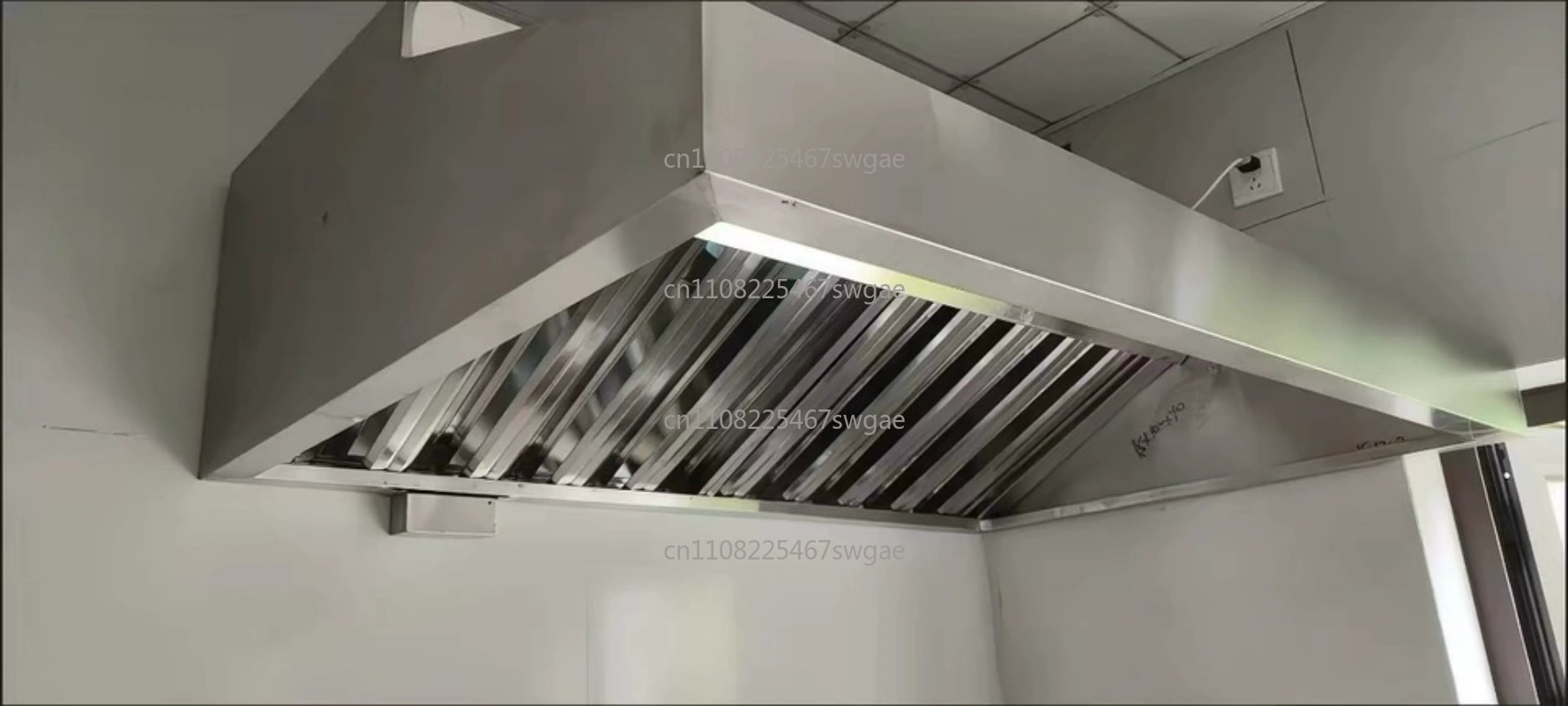 Steel Kitchen Exhaust Hood Hig - Commercial Kitchen Exhaust review and price