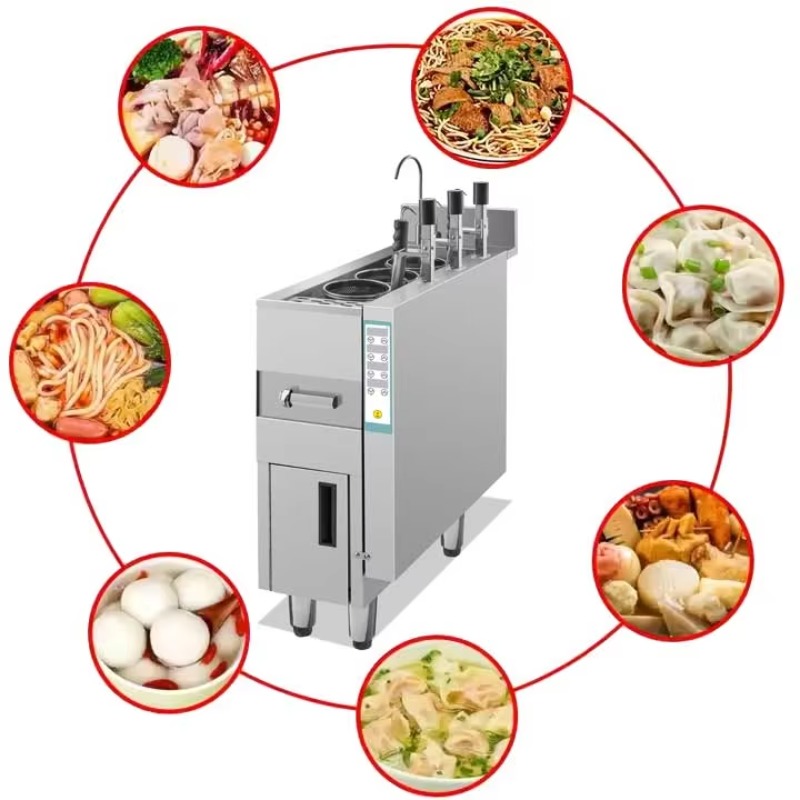Commercial 3-Pot Electric Auto - Commercial Kitchen Boiler review and price